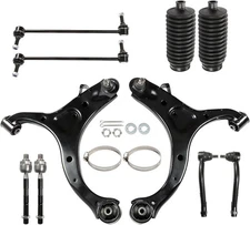 Hyundai Santa Fe Kia Sorento 10Pc Front Suspension Kit Front Lower Control Arms