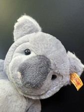 Steiff Koala Bear Plush 11  Gray Stuffed Animal 067587