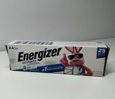 Energizer Ultimate Lithium AA Batteries - 24 Count Dated 2050 - Free Shipping