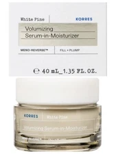 KORRES White Pine Volumizing SERUM IN MOISTURIZER Meno-Reverse Anti-Aging 1.35oz