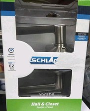 Schlage Latitude Satin Nickel Hall/Closet Door handle
