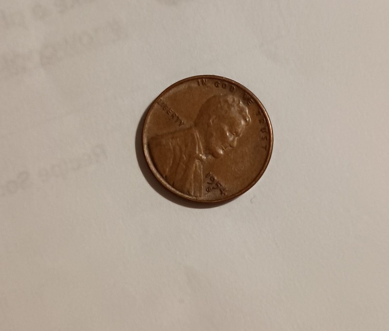 USA Lincoln Wheat Cent 1954-S