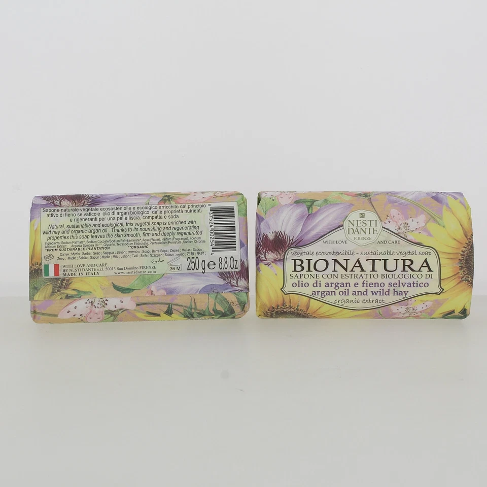 NESTI DANTE NESTI BIO NATURA SAPONE ARGAN E FIENO SELVATICO 250GR