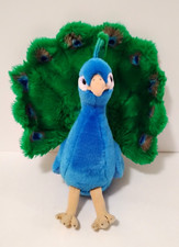 FAO Schwarz Plush Peacock Blue Green Toys R Us