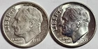 1946 1959D BU Silver Roosevelt Dimes (2 coins) Free Shipping