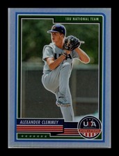 Alexander Clemmey Tampa Bay Rays #43 Panini 2023 Panini Stars & Stripes