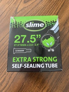 Slime 27.5” Self-Sealing Bicycle Tube x2.0-2.4” Schrader NEW in box