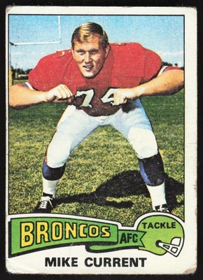 Mike Current 1975 Topps #77 JS1