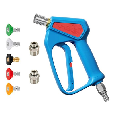 #ad 5000 PSI High Pressure Washer Short Gun 3 8quot; Swivel Spray Gun Car Cleaning Tool $35.99