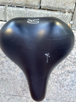 Selle Royal Moody Fahrradsattel Gel schwarz Unisex Erwachsene universell