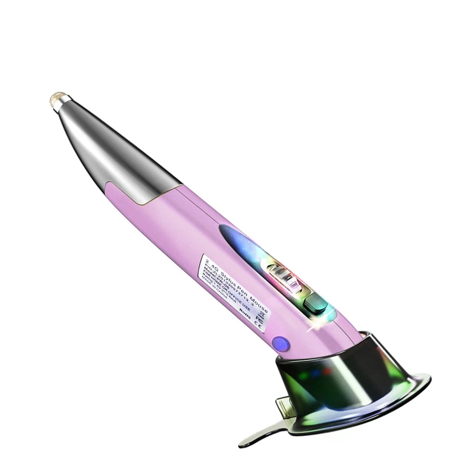 2.4GHz Optical Pen Mouse Left & Right Hands Rechargeable Wireless Optical Pocket - Image 2 of 4