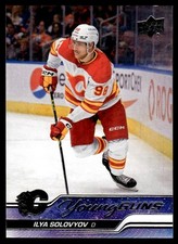 2023-24 Upper Deck Young Guns Ilya Solovyov Rookie Calgary Flames #493