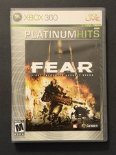 F.E.A.R. First Encounter Assault Recon Xbox 360 Platinum Hits CIB Shooter Horror