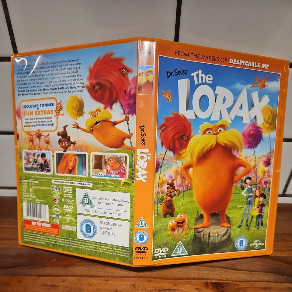 The Lorax (DVD, 2012) - Image 4 of 4