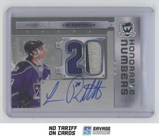 2006-07 UD The Cup Honorable Numbers Auto Patch Luc Robitaille /20 #HN-RO Los