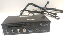 ROSEWILL 2 PORT USB 3.0 4-PORT USB 2.0 HUB ESATA MULTI INTERNAL CARD READER