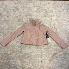 Limited Too Girls Size 7/8 Blush Color Jacket