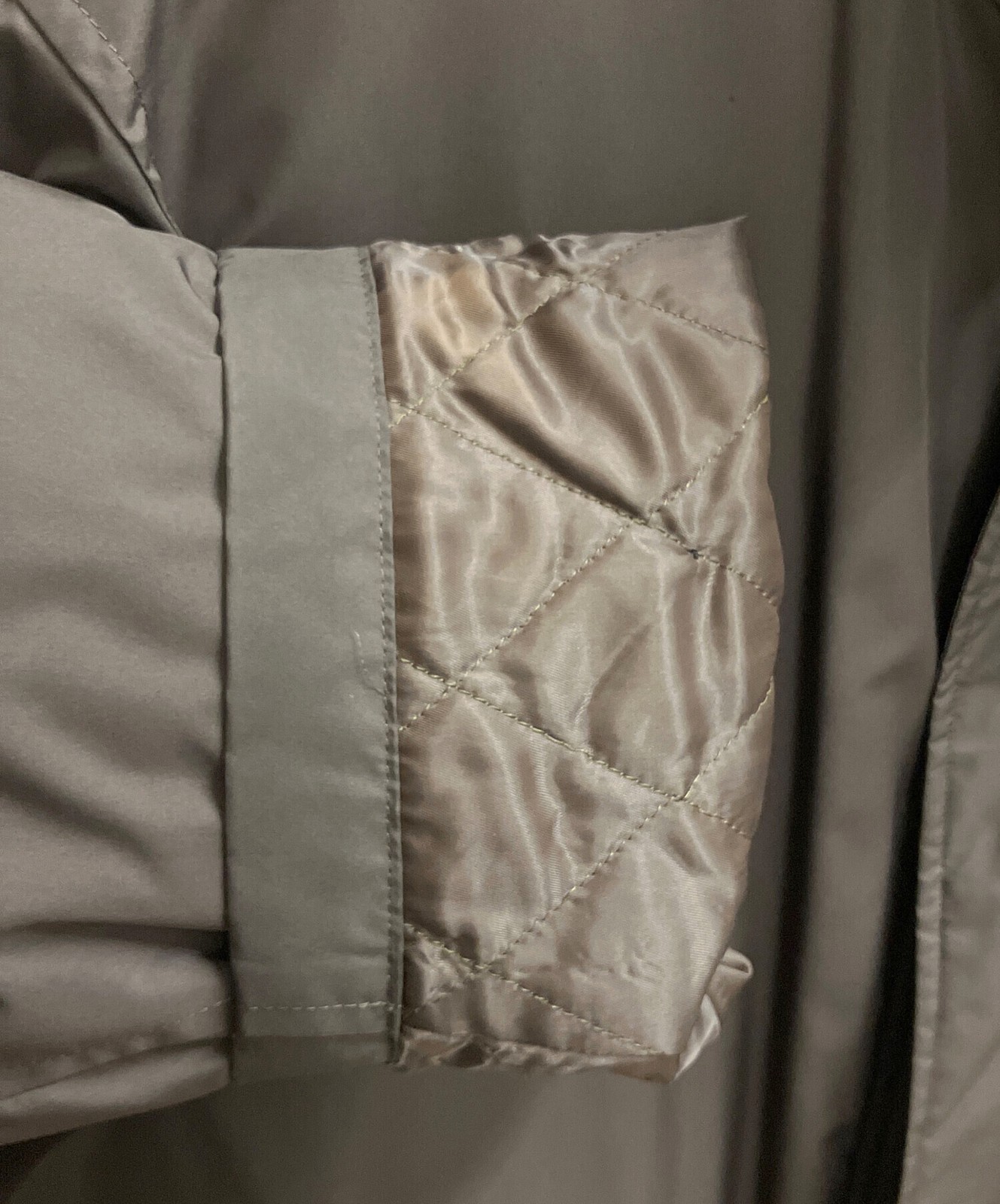 BURBERRY LONDON Men's Coat with Down Liner BBN74-323-72 Gray Size XL Used thumbnail 5