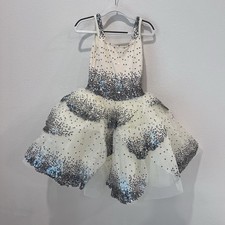 Revolution Million Reasons Ivory Ballet Dance Costume Girls Size LC Balletcore