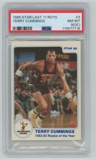 1985 Star Last 11 ROYS #3 Terry Cummings PSA 8 (OC) Milwaukee Bucks