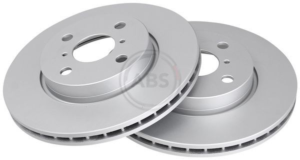 2X Bremsscheibe Vorne Abs 17922 FÜR Daihatsu Toyota-image