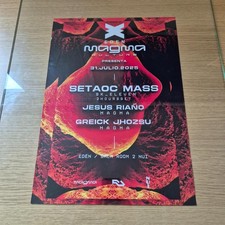 MAGNA CULTURE 31/07/25 @ EDEN IBIZA 2025 - IBIZA CLUB POSTERS - DJ MUSIC