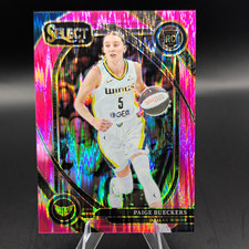 Panini 2025 Select WNBA Courtside Paige Bueckers #206 Pink Flash Prizm RC