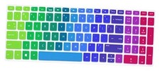 Silicone Keyboard Cover Compatible for for 15.6" HP Pavilion x360 15 Rainbow