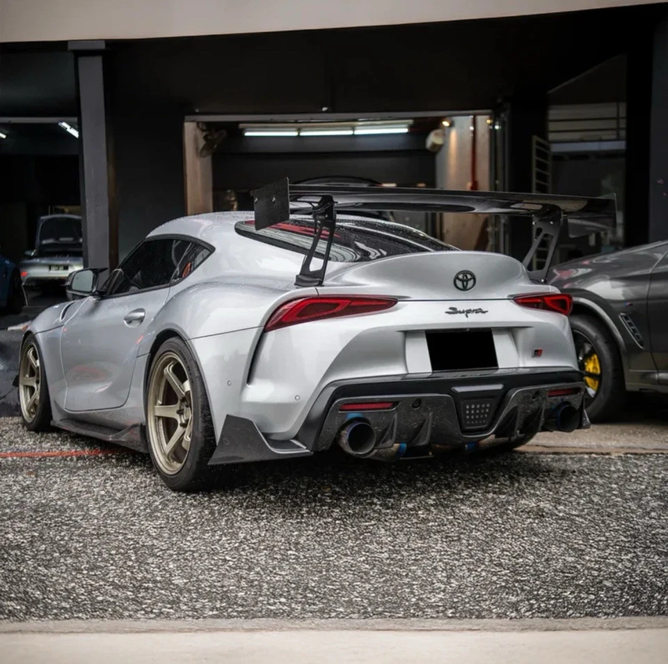Difusor trasero estilo Aimgain de fibra de carbono Toyota para Supra A90 Foto 2 de 4