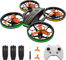Drones - RC Drone with Auto Hovering and Headless Mode, Quadcopter with LED Ligh