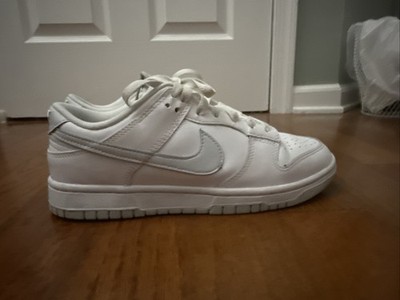 Nike Dunk Low Premium Platinum Size 7.5 White And Grey