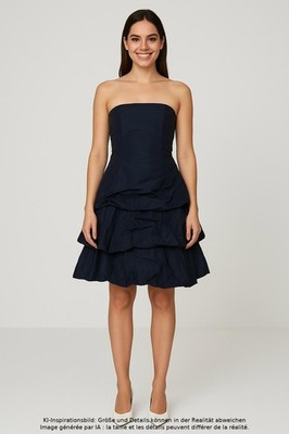 Marie Lund Kleid Damen Dress Damenkleid Gr. 34 Marineblau #0ae98mi