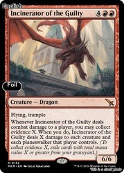 Incinerator of the Guilty (Foil) - Murders at Karlov Manor - #132 - Mythic Rare