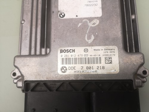 BMW E65 745D 05-08 4.4 242  Control unit ECU for engine engine control unit - Bild 2 von 3