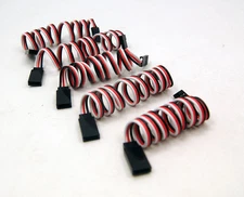5pcs 24in Universal Futaba/Spektrum/JR/Hitec Heavy Duty Servo Extension Wire