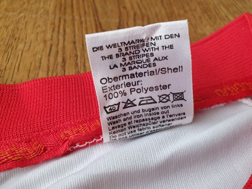 Adidas Spanien Weiß Kurzarm Herren T Shirt Gr. L - Bild 6 von 12