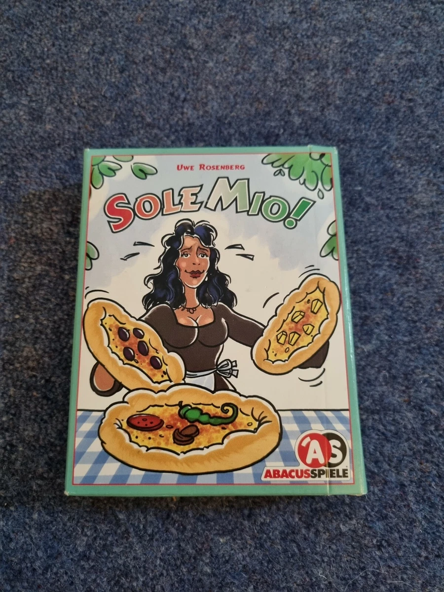 2004 Sole Mio Abacusspiele Card Board Game Italian Pizza Making Mamma 2 5p 10