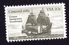 Scott #2040 Concord Germany Single Stamp - MNH