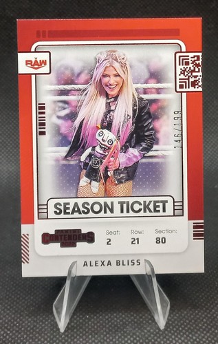 2022 Panini Chronicles WWE - Red #109 - Contenders  - Alexa Bliss /199 - Bild 1 von 2