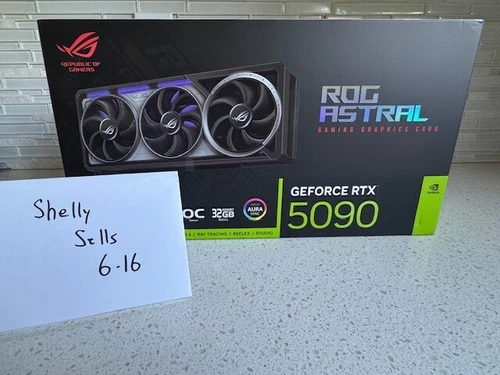 ✅ASUS ROG Astral GeForce RTX™ 5090 32GB GDDR7 OC Edition Free 2 Day Ship- NEW✅