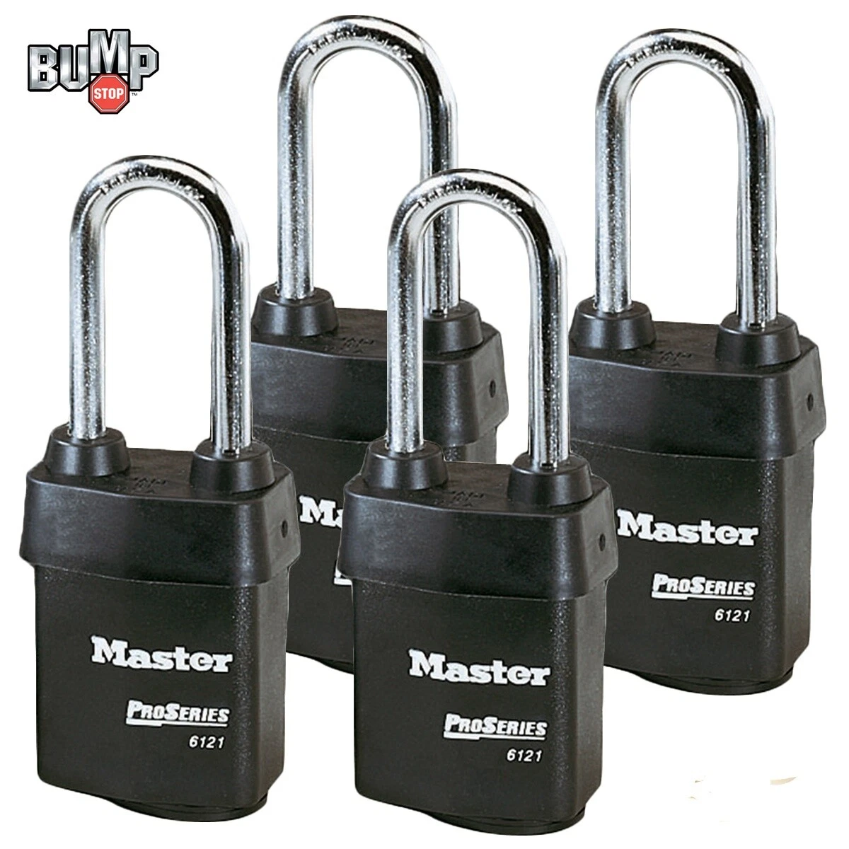 Padlock set of 4 outlet