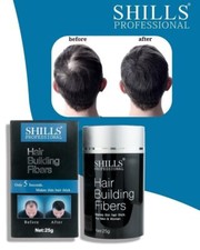 SHILLS PROFESSIONAL Hair Building Fibers Black 25 G