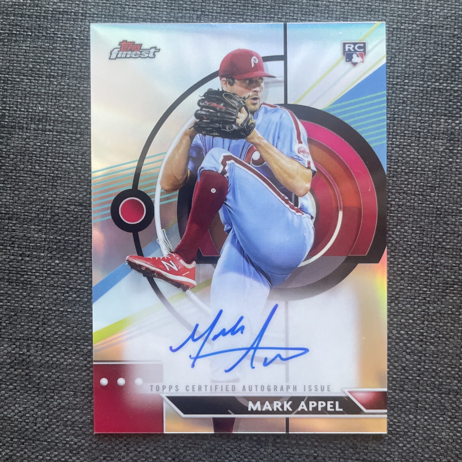 2023 Topps Finest Mark Appel Refractor RC Auto FAMA eBay