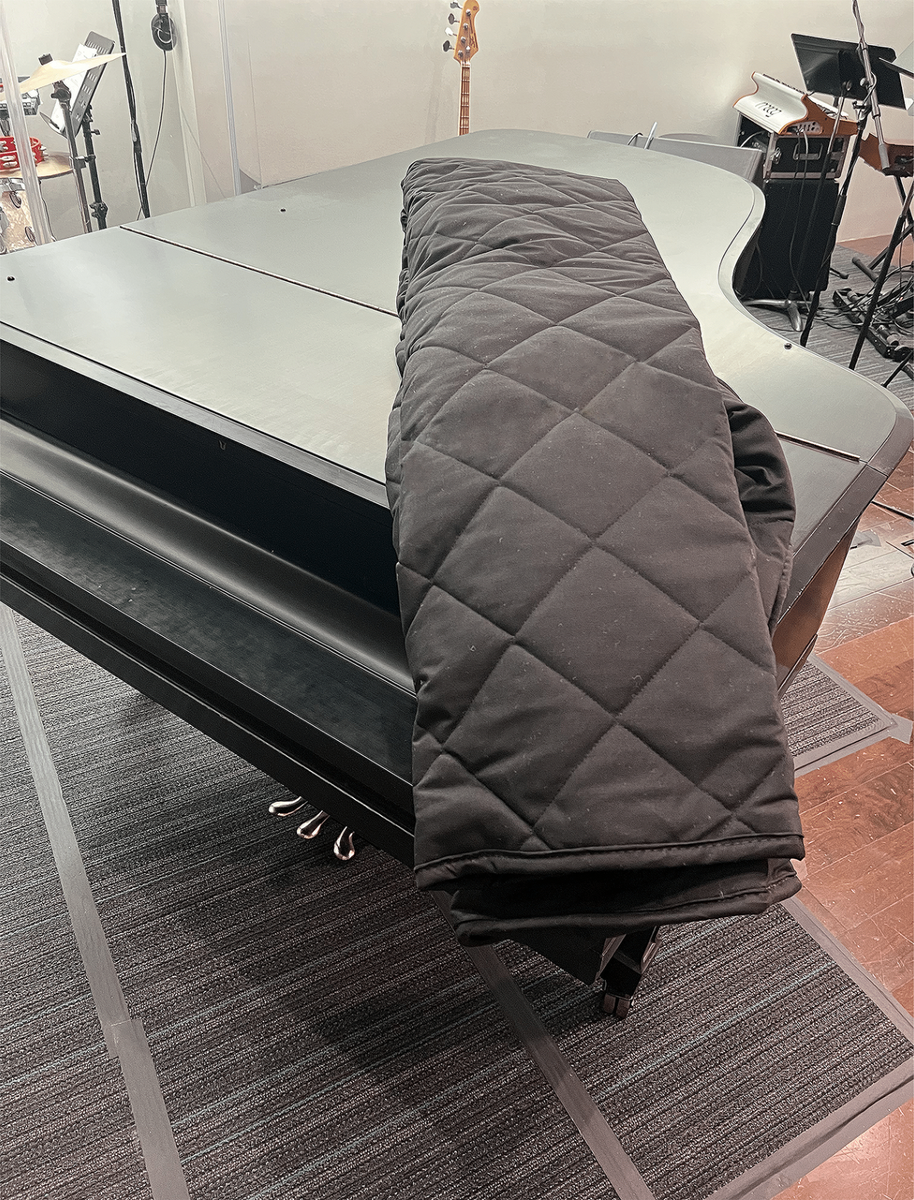 GRK Manufacturing CopriPianoforte Steinway Mackintosh Trapuntato Nero Modello D 8'11-3/4