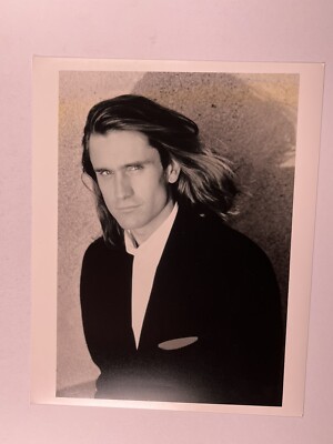 Curtis Stigers Photograph Original Black And White Press Promotion Circa 1990s