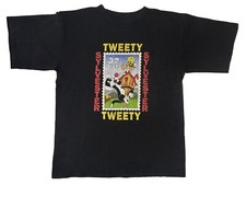 VTG 1997 Looney Tunes Stamp Collection Tweety  Sylvester T Shirt Kids L/XL