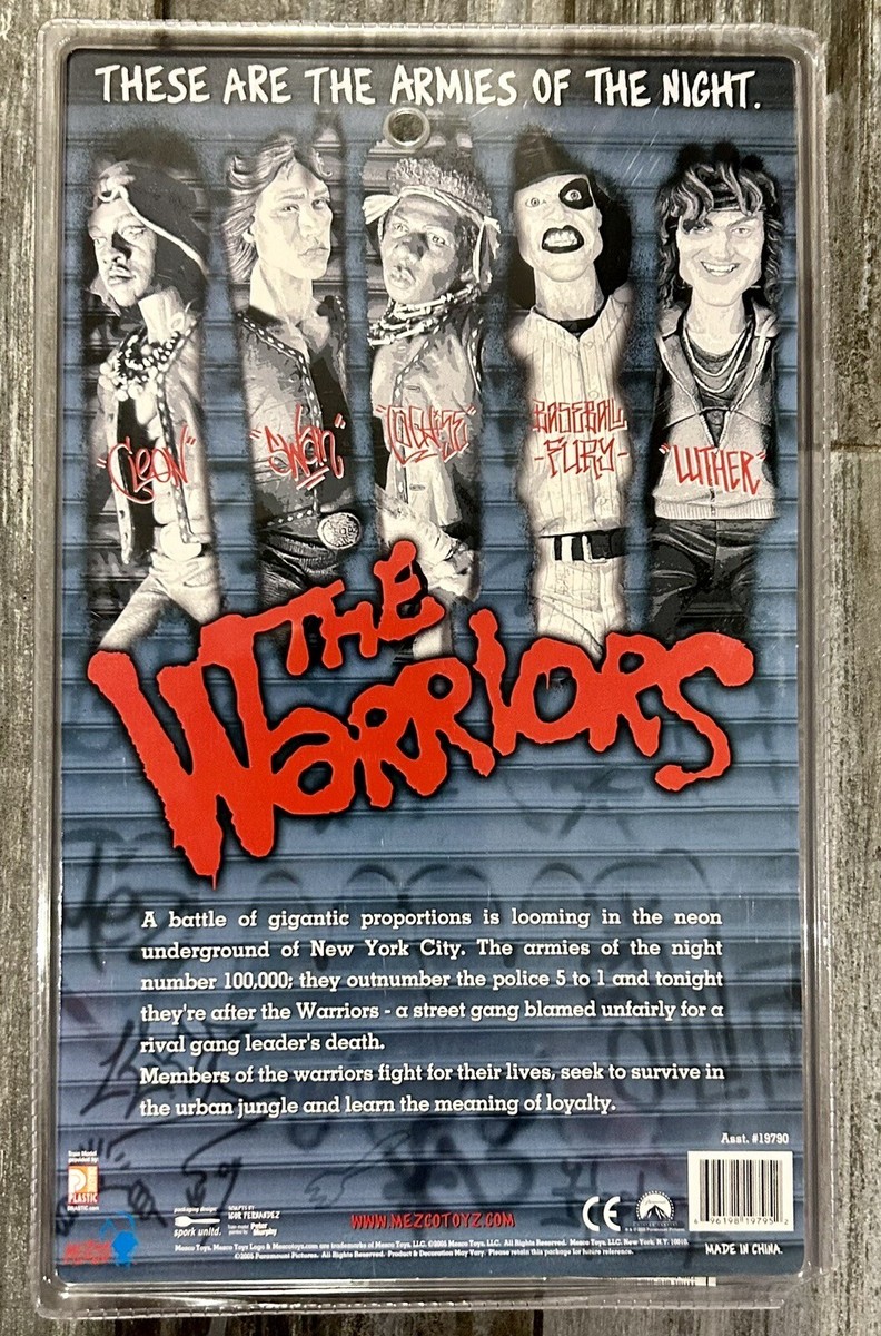 The Warriors Furies Baseball Fury Yellow Face Mezco Action Figure