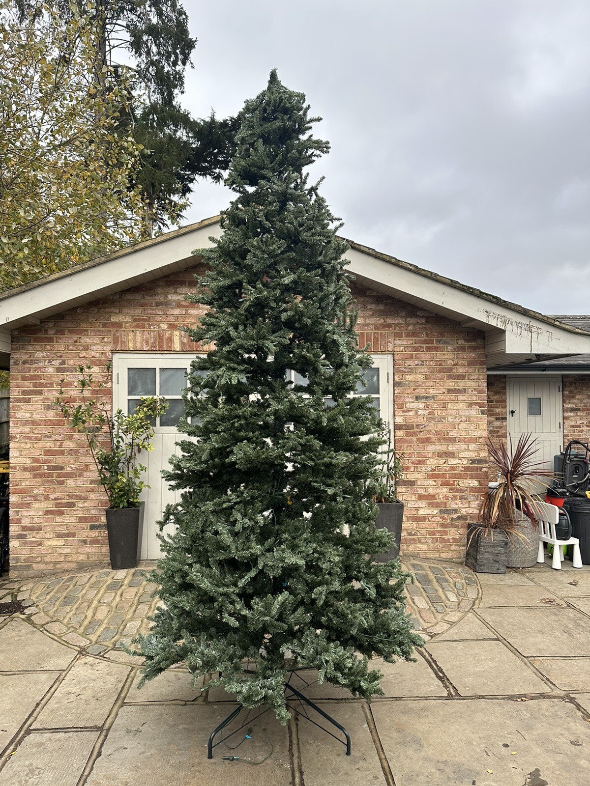 Pre lit christmas tree balsam hill 12ft eBay