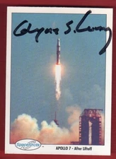 Glynn Lunney Signed Spaceshots Card #158 - NASA Apollo Flight Director Autograph