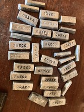 LEAD INGOTS 25 Lbs HAND POURED LEAD FOR CASTING 99 